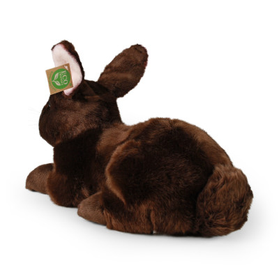 Plyšový králik hnedý ležiaci 36 cm ECO-FRIENDLY
