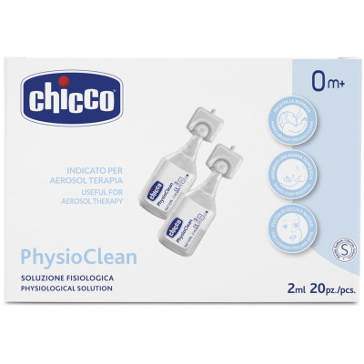 CHICCO 00010171020200 Izotoniczny roztwór soli fizjologicznej 2ml 20 sztuk
