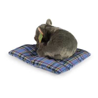 Plyšový pes Francúzsky buldoček ležiaci 23 cm ECO-FRIENDLY