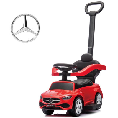 MILLY MALLY 6108 Pojazd z rączką Mercedes C-Class Deluxe Red
