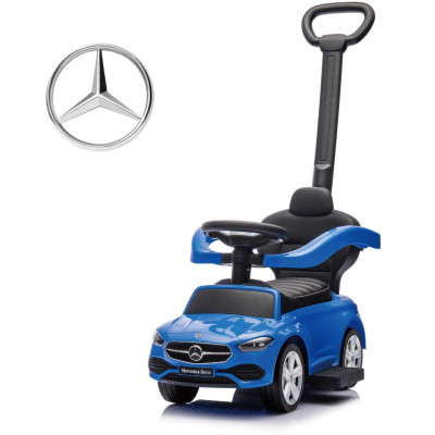 MILLY MALLY 6110 Pojazd z rączką Mercedes C-Class Deluxe Blue