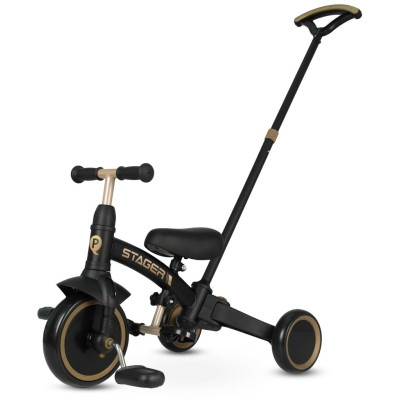 MILLY MALLY 6276 Rowerek trójkołowy Stager 3w1 Platinum