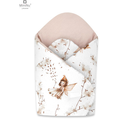 KIECZMERSKI Rożek niemowlęcy usztywniony 75x75 cm KOLEKCJA  Kraina Czarów beż