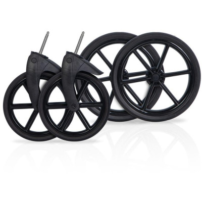 Komplet dużych kół do wózka dziecięcego Riko Mila