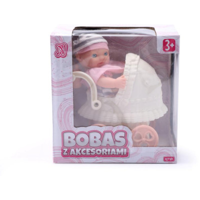 ARTYK 137389 Bobas z akcesoriami NATALIA 11 cm