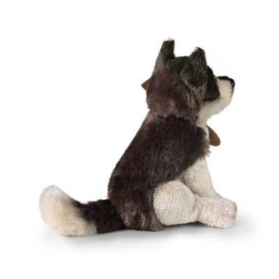Plyšový vlk sediaci 15 cm ECO-FRIENDLY