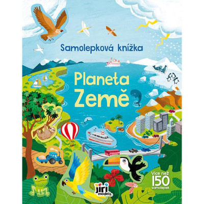 Knižka samolepková Planéta Zem