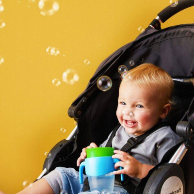 B.BOX BB200133 Kubek 360 do nauki picia - kubek treningowy niekapek Ocean breeze