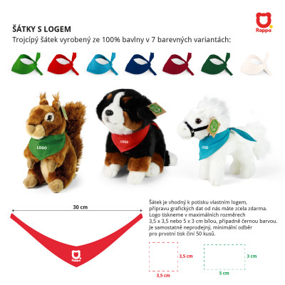 Samostatne NEPREDAJNÉ - šatka pre plyš modrá