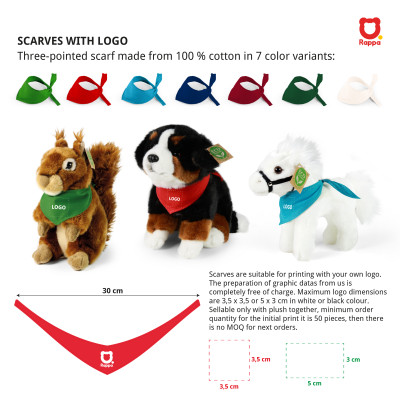 Samostatne NEPREDAJNÉ - šatka pre plyš modrá