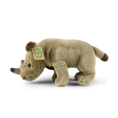 Plyšový nosorožec stojaci 23 cm ECO-FRIENDLY