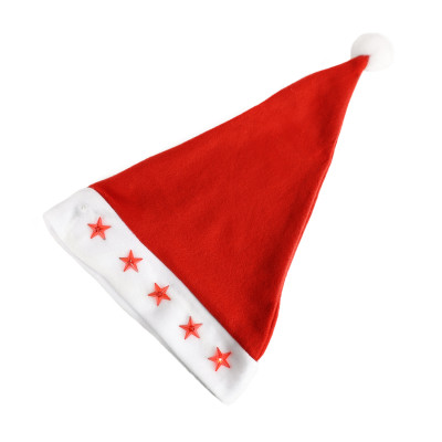 Čiapka vianočná blikajúca 43 cm