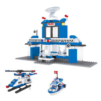 Kompatibilná stavebnica BLOXO polília stanica 370 ks