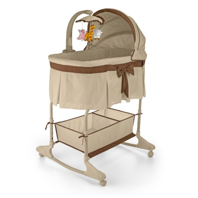 MILLY MALLY 0395 Kołyska z pilotem CREAM