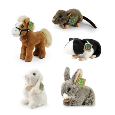 Displej exkluzívny plyš domáce zvieratá ECO-FRIENDLY