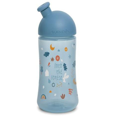 SUAVINEX | Tretia fľaša  FOREST 270 ml - modrá