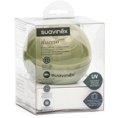 SUAVINEX | UV STERILIZÁTOR na cumlíky - ZELENÝ