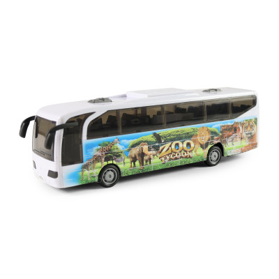 Autobus ZOO so zvukom a svetlom 23 cm