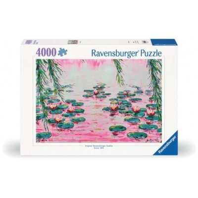 Ravensburger - Puzzle 4000 Pink Water Lilies
