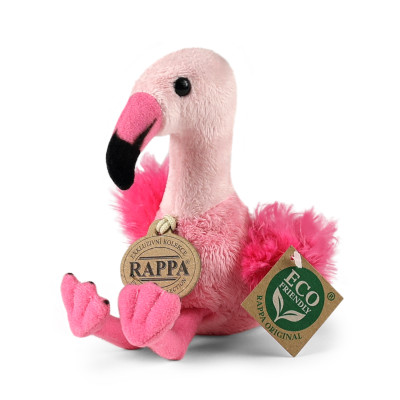 Plyšový plameniak 15 cm ECO-FRIENDLY