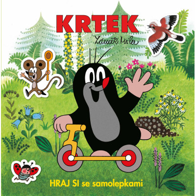 Album obrázkový Krtko 2 Hraj sa so samolepkam