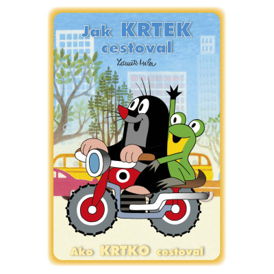 Omaľovánka A5 Ako Krtko cestoval